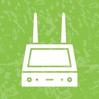Unique Router Vector Icon