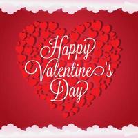 valentine's day background vector