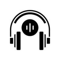 headphone icon for your website, mobile, presentation, and logo design. vector