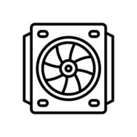 fan icon for your website, mobile, presentation, and logo design. vector