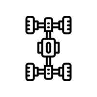 chassis icon for your website, mobile, presentation, and logo design. vector