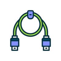 usb plug icon for your website, mobile, presentation, and logo design. vector