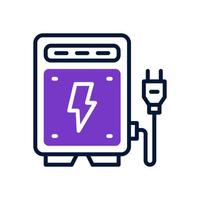 power supply icon for your website, mobile, presentation, and logo design. vector