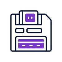 diskette icon for your website, mobile, presentation, and logo design. vector