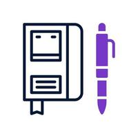 notebook icon for your website design, logo, mobile design, and presentation. vector