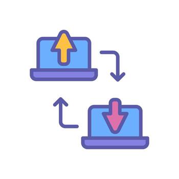 local network icon for your website design, logo, mobile design, and presentation. vector