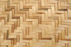 Traditional handcraft weave Thai style pattern nature background texture wicker surface for furniture material photo