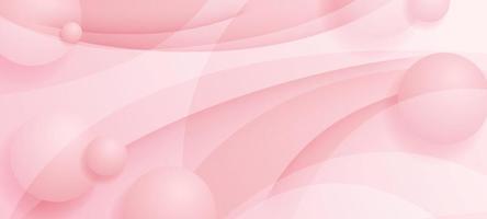 Simple Subtle Pink Gradient Background vector