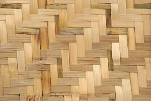 Traditional handcraft weave Thai style pattern nature background texture wicker surface for furniture material photo