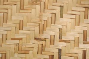 Traditional handcraft weave Thai style pattern nature background texture wicker surface for furniture material photo