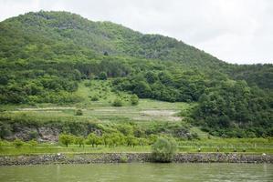 Traveling Along Danube River In Wachau Valley photo