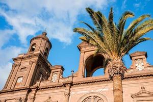 Beautiful view of the Cathedral Santa Ana Vegueta in Las Palmas photo