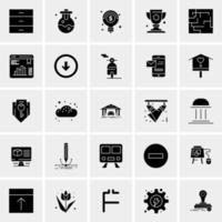 25 Universal Business Icons Vector Creative Icon Illustration to use in web and Mobile Related project