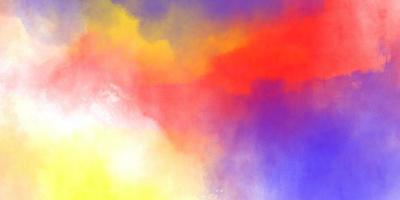 purple red blue white Watercolor background. Abstract colors concept photo