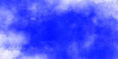 Abstract blue watercolor gradient paint grunge texture background photo