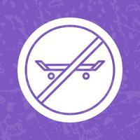 No Skating Vector Icon