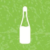 Champagne Bottle Vector Icon