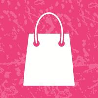 Unique Shopping Bag Vector Icon