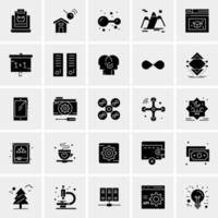 25 Universal Business Icons Vector Creative Icon Illustration to use in web and Mobile Related project