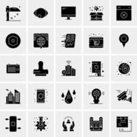 25 Universal Business Icons Vector Creative Icon Illustration to use in web and Mobile Related project