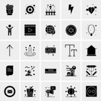 25 Universal Business Icons Vector Creative Icon Illustration to use in web and Mobile Related project