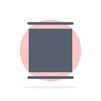 Gallery Instagram Sets Timeline Abstract Circle Background Flat color Icon vector