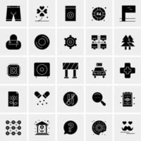 25 Universal Business Icons Vector Creative Icon Illustration to use in web and Mobile Related project