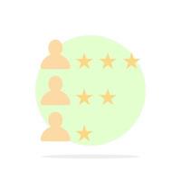 Business Job Find Network Abstract Circle Background Flat color Icon vector