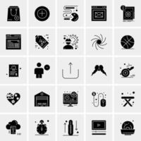 25 Universal Business Icons Vector Creative Icon Illustration to use in web and Mobile Related project