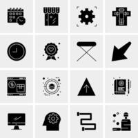 16 Universal Business Icons Vector Creative Icon Illustration to use in web and Mobile Related project