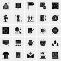 25 Universal Business Icons Vector Creative Icon Illustration to use in web and Mobile Related project