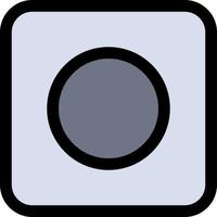 App Browser Maximize  Flat Color Icon Vector icon banner Template