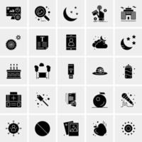 25 Universal Business Icons Vector Creative Icon Illustration to use in web and Mobile Related project