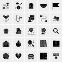 25 Universal Business Icons Vector Creative Icon Illustration to use in web and Mobile Related project