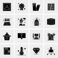 16 Universal Business Icons Vector Creative Icon Illustration to use in web and Mobile Related project