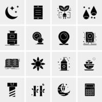 16 Universal Business Icons Vector Creative Icon Illustration to use in web and Mobile Related project