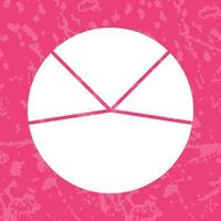 Pie Chart Analysis Vector Icon