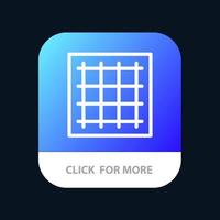 Grid Graph Drawing area software Mobile App Button Android and IOS Line Version vector