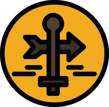 Board Guide Map Map Pointer Travel  Flat Color Icon Vector icon banner Template