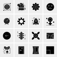 16 Universal Business Icons Vector Creative Icon Illustration to use in web and Mobile Related project