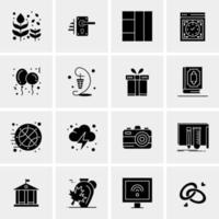 16 Universal Business Icons Vector Creative Icon Illustration to use in web and Mobile Related project