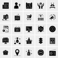 25 Universal Business Icons Vector Creative Icon Illustration to use in web and Mobile Related project