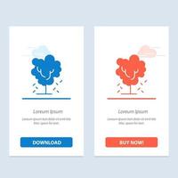 Tree Apple Apple Tree Nature Spring  Blue and Red Download and Buy Now web Widget Card Template vector