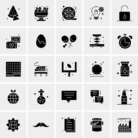 25 Universal Business Icons Vector Creative Icon Illustration to use in web and Mobile Related project