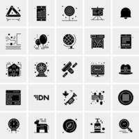 25 Universal Business Icons Vector Creative Icon Illustration to use in web and Mobile Related project