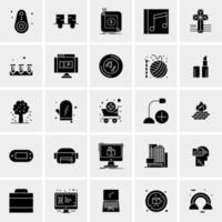 25 Universal Business Icons Vector Creative Icon Illustration to use in web and Mobile Related project