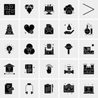 25 Universal Business Icons Vector Creative Icon Illustration to use in web and Mobile Related project