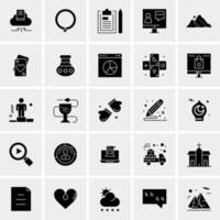 25 Universal Business Icons Vector Creative Icon Illustration to use in web and Mobile Related project