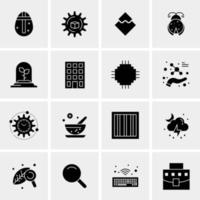 16 Universal Business Icons Vector Creative Icon Illustration to use in web and Mobile Related project