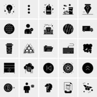 25 Universal Business Icons Vector Creative Icon Illustration to use in web and Mobile Related project